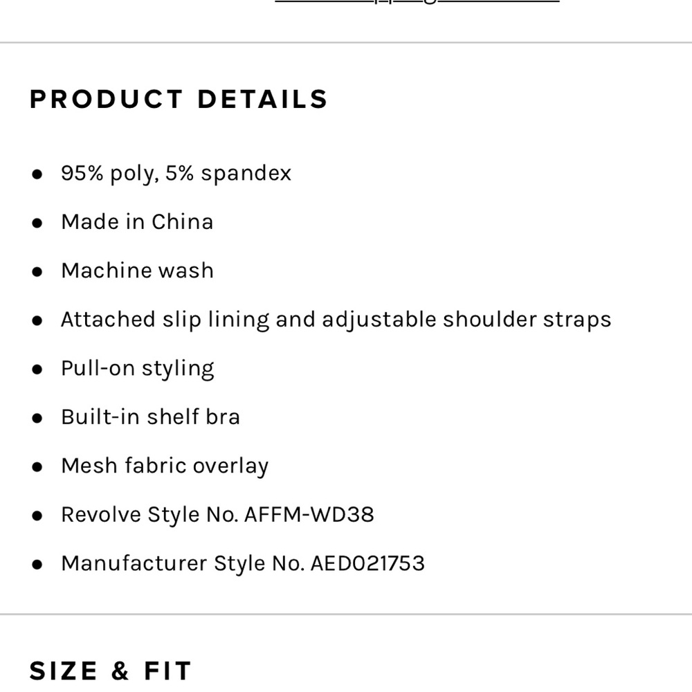 NWT AFRM mesh stretchy floral maxi dress - Picture 3 of 7